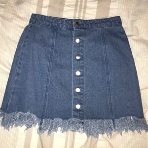 Jean skirt